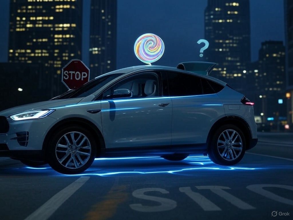 Waymo・テスラ自動運転車に警鐘 – UCIの研究でステッカーによる安全性欠陥が明らかに