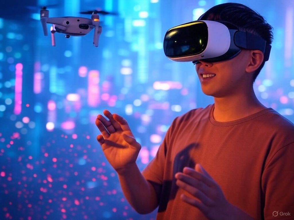 VRChat、新機能のテスト開始！ドローンや「自撮り表現」で仮想空間が進化