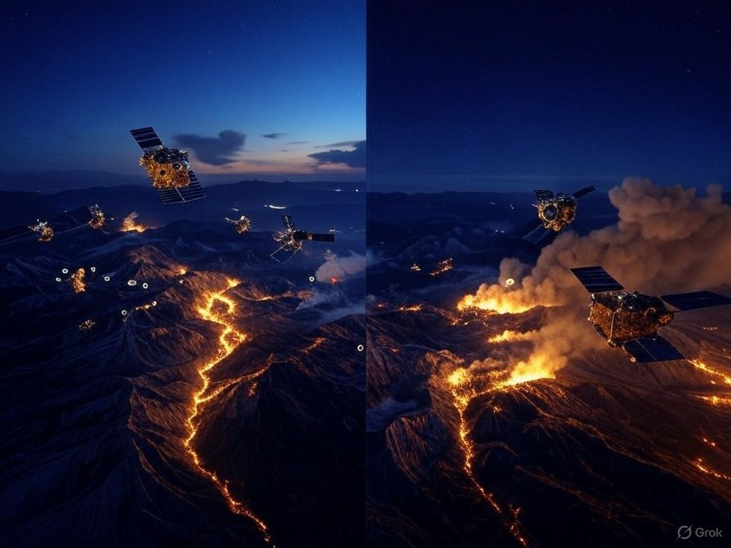 Google FireSat、山火事を20分で検出する衛星ネットワークを打ち上げ – AI活用で従来の12時間から大幅短縮