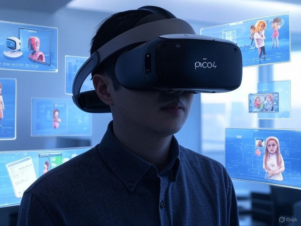 Pico 4 Ultra、OS 5.13.0アップデートで自由なウィンドウ配置と3D画面録画機能を追加 – AppleやMetaとの機能差を縮める