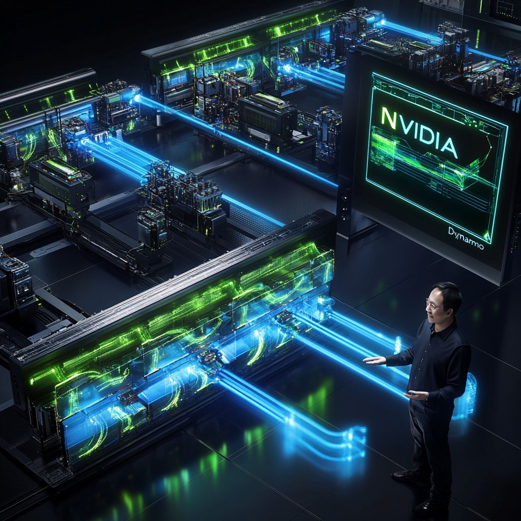 NVIDIA Dynamo：AI推論を最大30倍高速化する「AIファクトリーOS」が登場