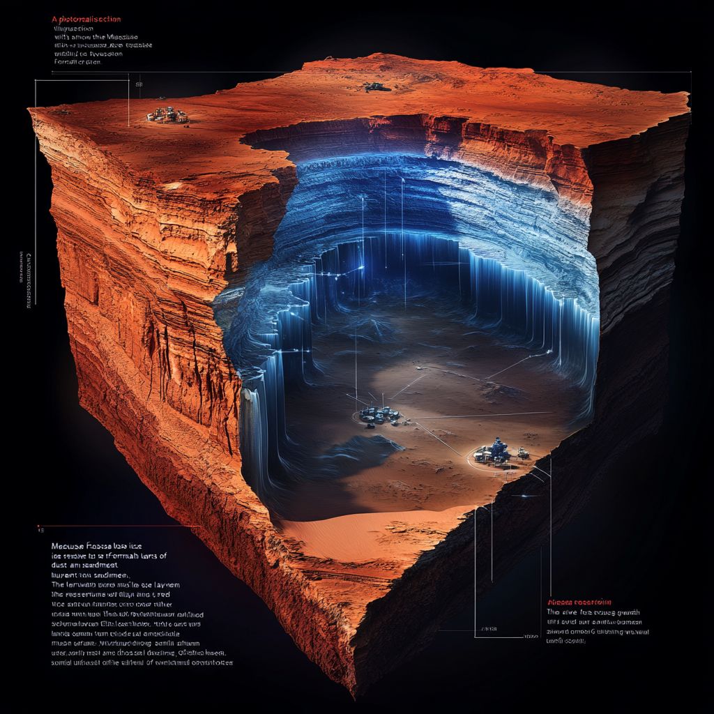 スミソニアン発見の「火星紅海」：メデューサ・フォッサ地下水資源が民間宇宙競争を加速