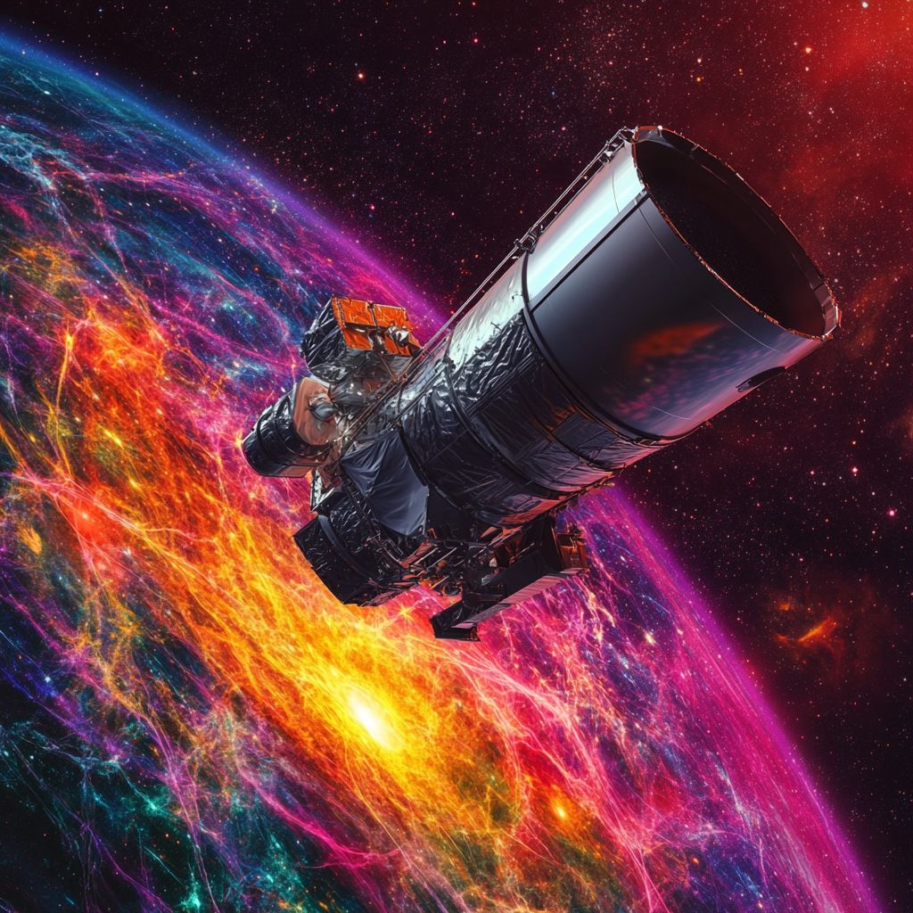 NASAの新型宇宙望遠鏡SPHEREx打ち上げ成功 – 赤外線で宇宙全体の3D地図を作成へ
