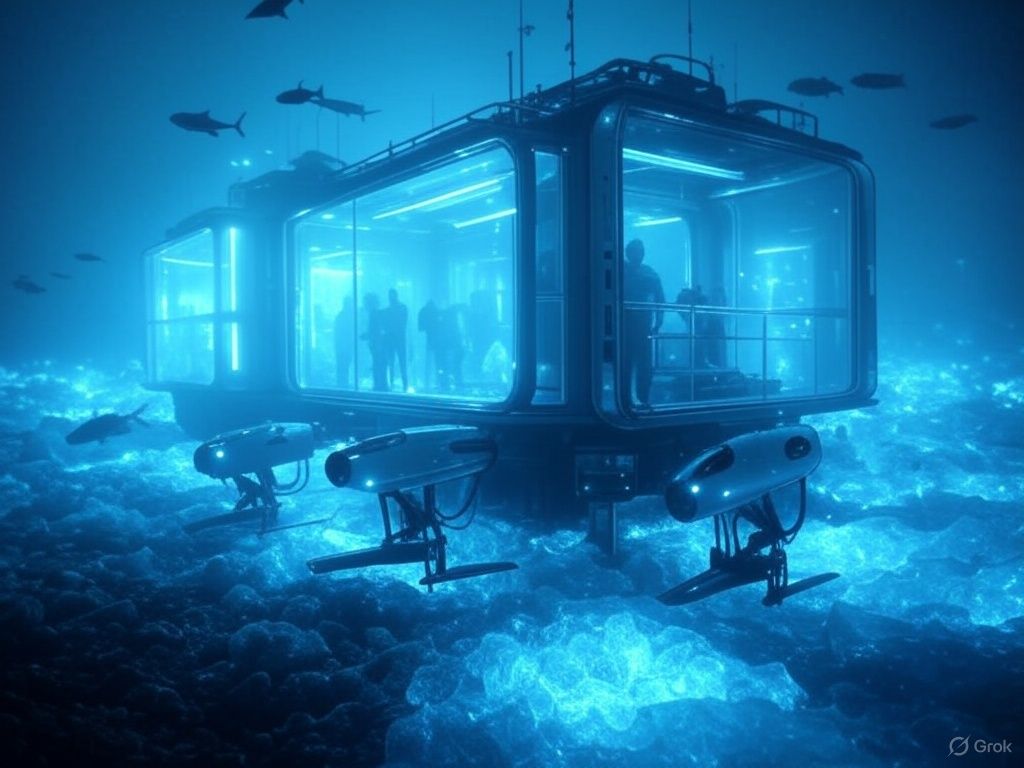 「深海宇宙ステーション」計画：中国が南シナ海に革新的海洋研究施設を建設へ