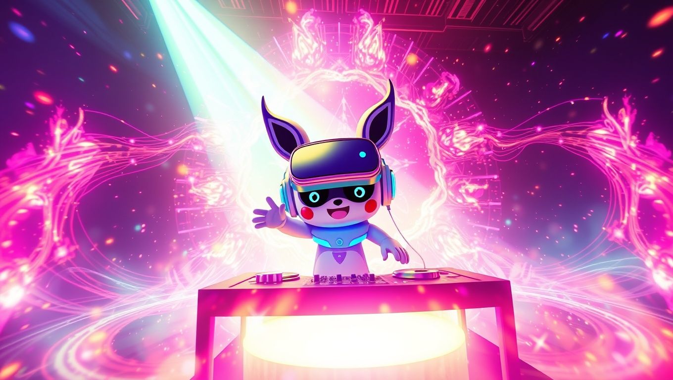 「よるとうげ -Yorutouge-」：きくお×VRChatが生み出す唯一無二のサイケデリックレイブ体験 – 躁的な立ち寄り所としての没入型音楽世界