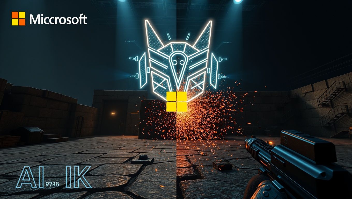 Microsoft WHAMM：リアルタイムAIゲーム生成技術が実現、Quake IIのプレイ可能デモを公開