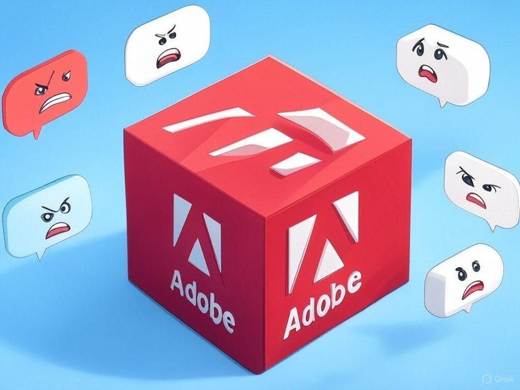 Adobe、Blueskyでの投稿に批判殺到で削除 – AI時代のクリエイターコミュニティとの断絶が浮き彫りに
