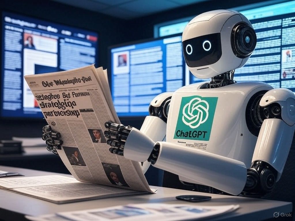 ワシントン・ポスト×OpenAI：ChatGPTがジャーナリズムを変える新たな提携