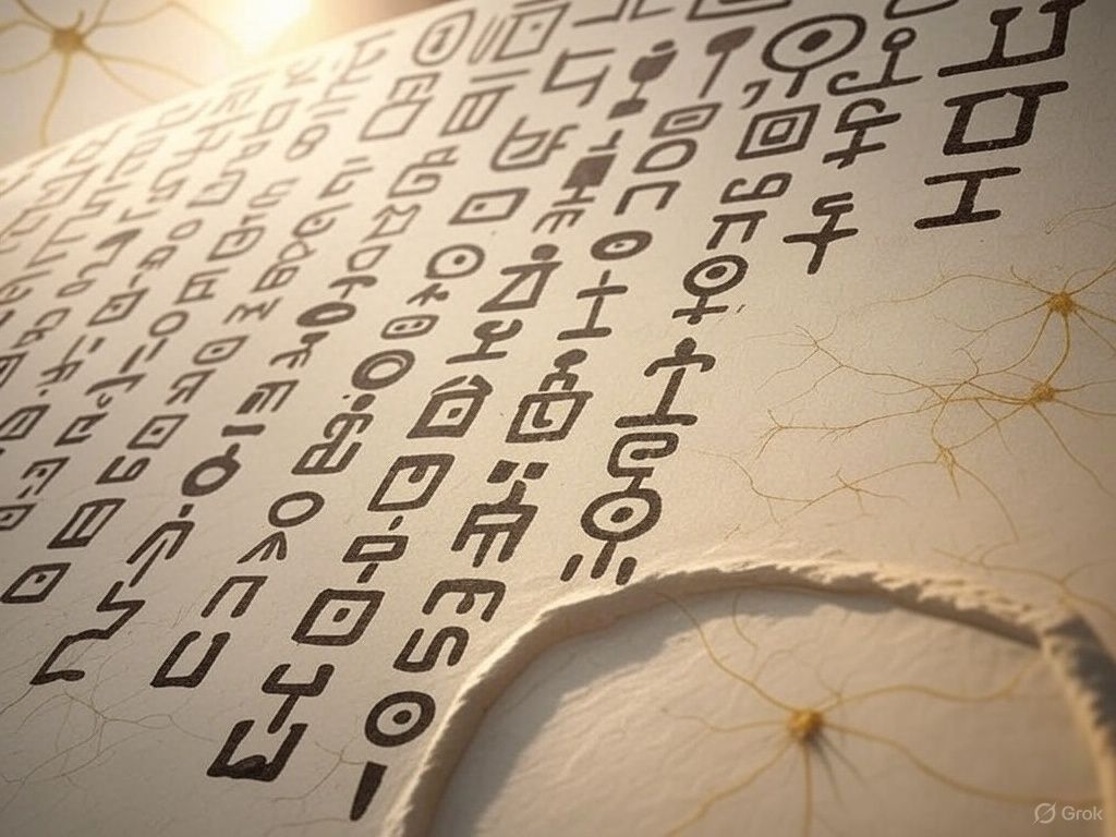 文字は視覚的思考から誕生した — AI技術で解明する言語システムの起源
