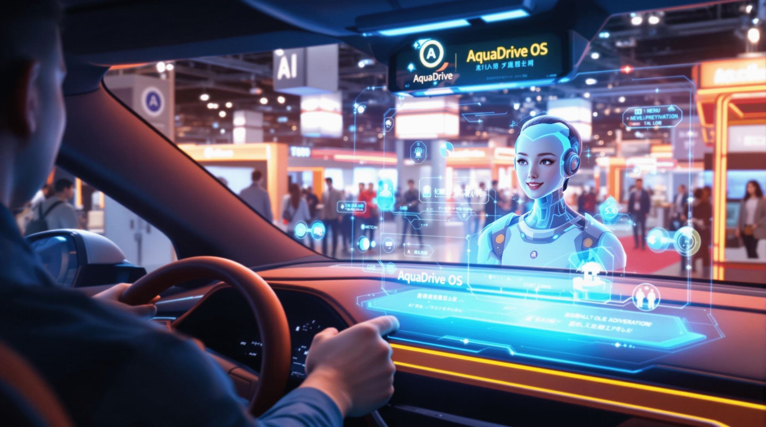 サンダーソフト、AIネイティブ車載OS「AquaDrive OS 1.0 Evo」を人とくるまのテクノロジー展2025で初公開｜SDV時代の日本市場参入本格化