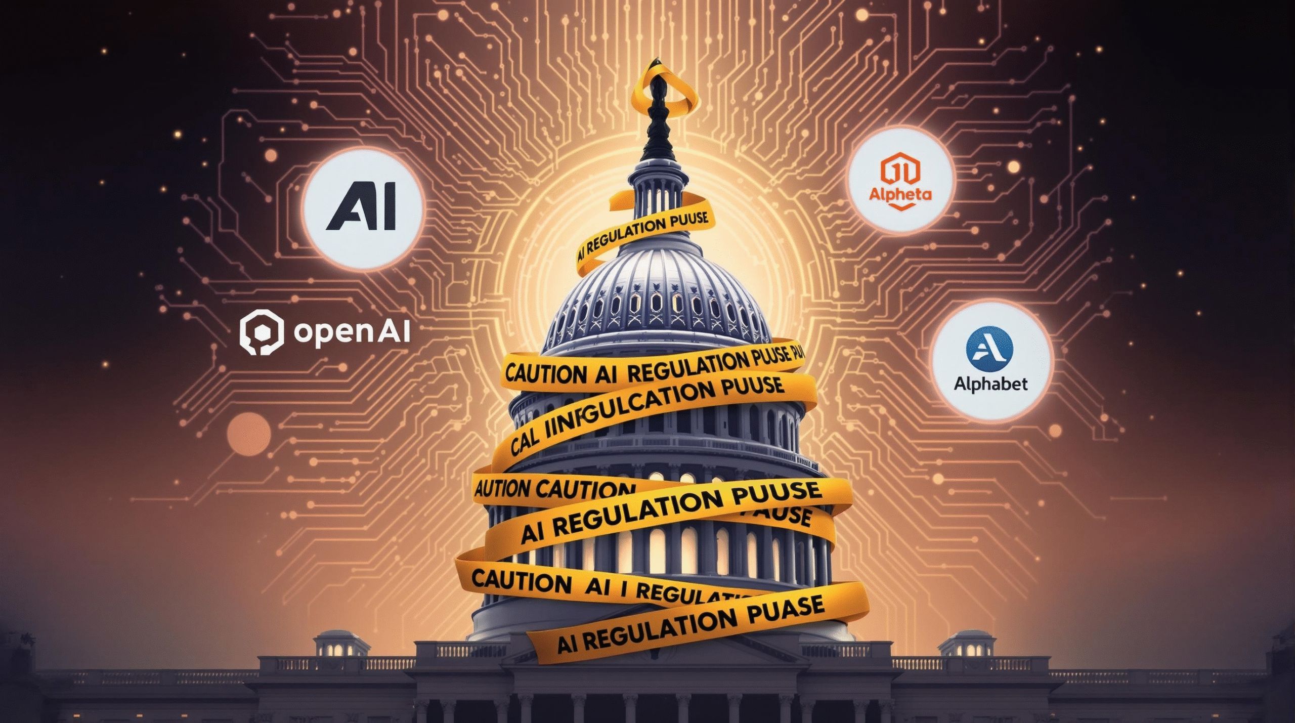 OpenAI・Meta・Alphabet注目｜予算法案で州AI規制を10年凍結、連邦主導のAIガバナンスはどう変わる？
