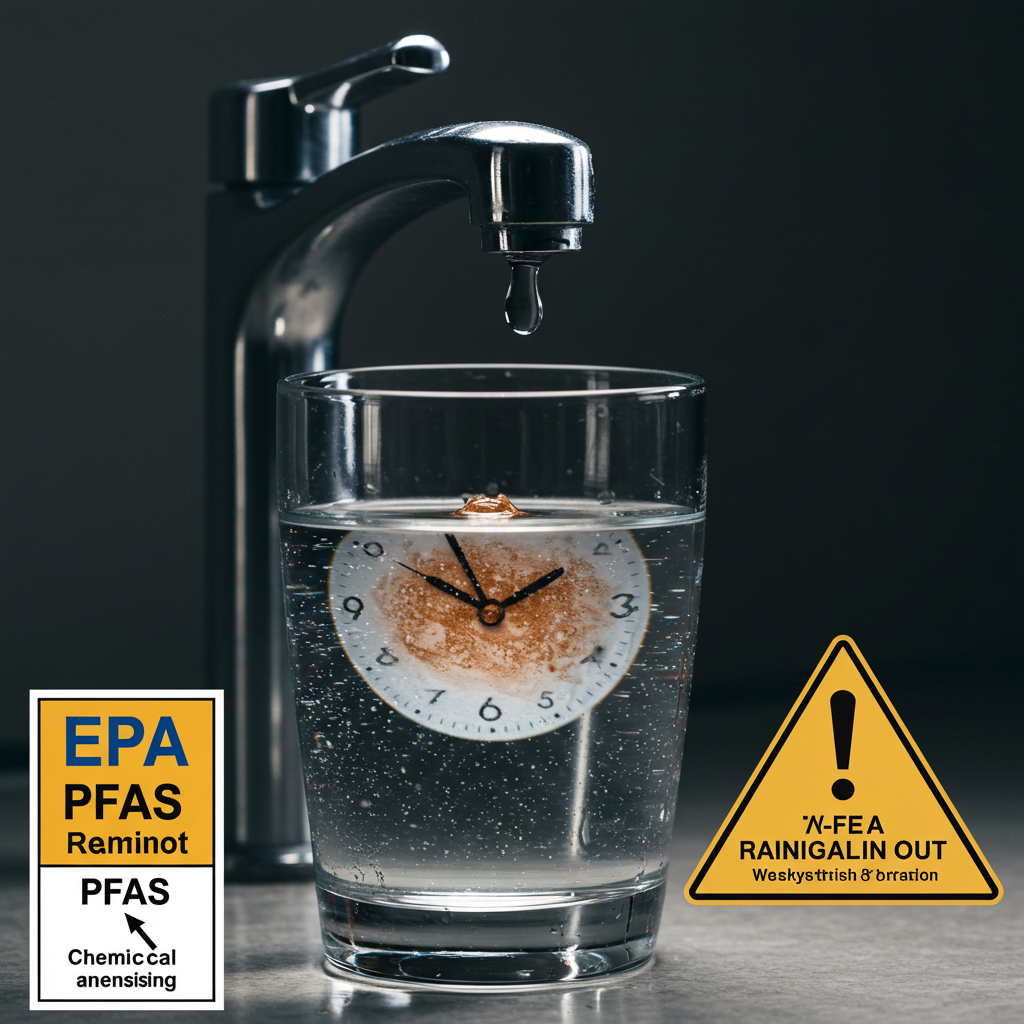 EPA、PFAS「永遠化学物質」規制を緩和へ – トランプ政権下で飲料水安全基準が後退
