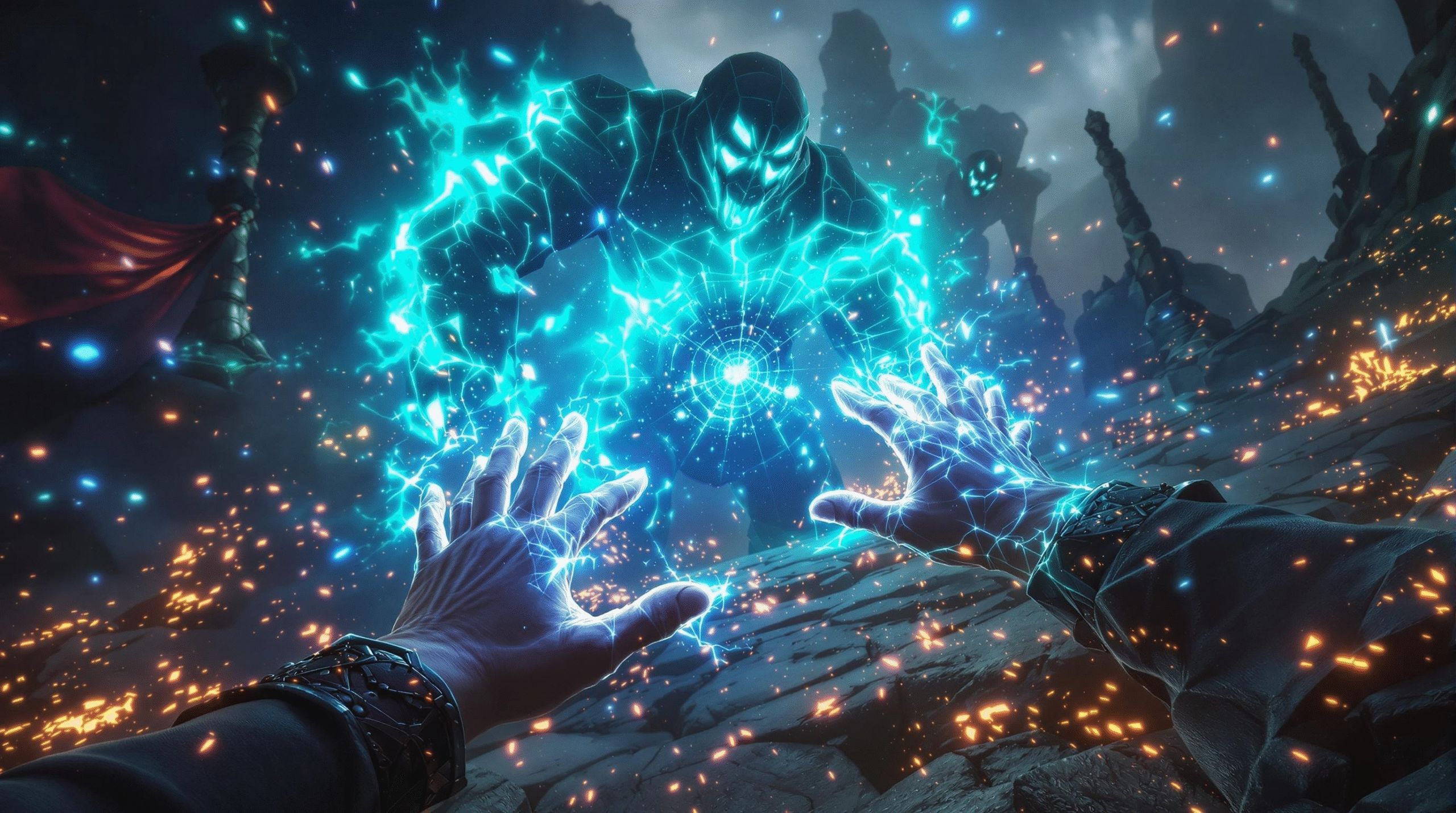 物理演算で土を操る新感覚VR/フラットスクリーンゲーム「Adepts Arena」が近日登場