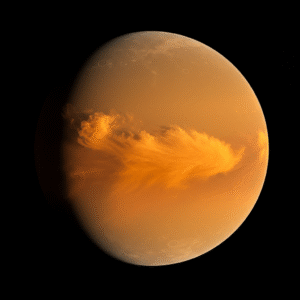 JWST観測土星の衛星タイタンで初のメタン雲対流を発見 - 地球外生命探査に新たな光 - innovaTopia