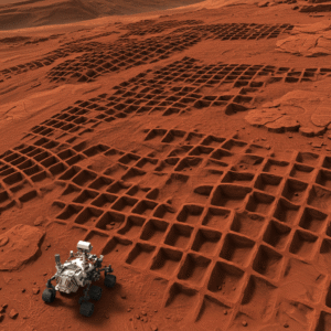 NASA Curiosity火星で謎の網状石構造を発見 - 古代地下水の痕跡かボックスワーク構造の可能性 - innovaTopia