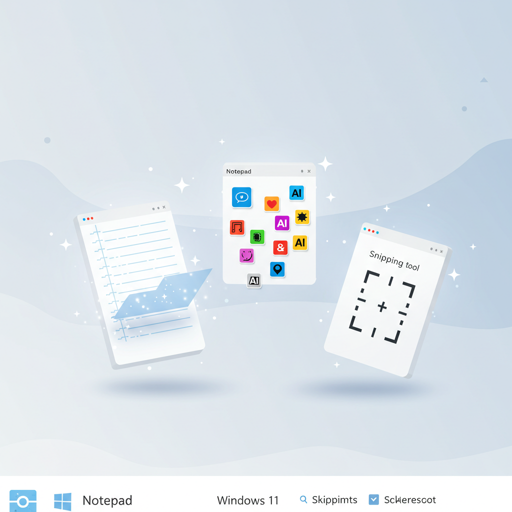 Microsoft、Windows標準アプリに生成AI統合 – Notepad「Write」機能でテキスト自動生成が可能に