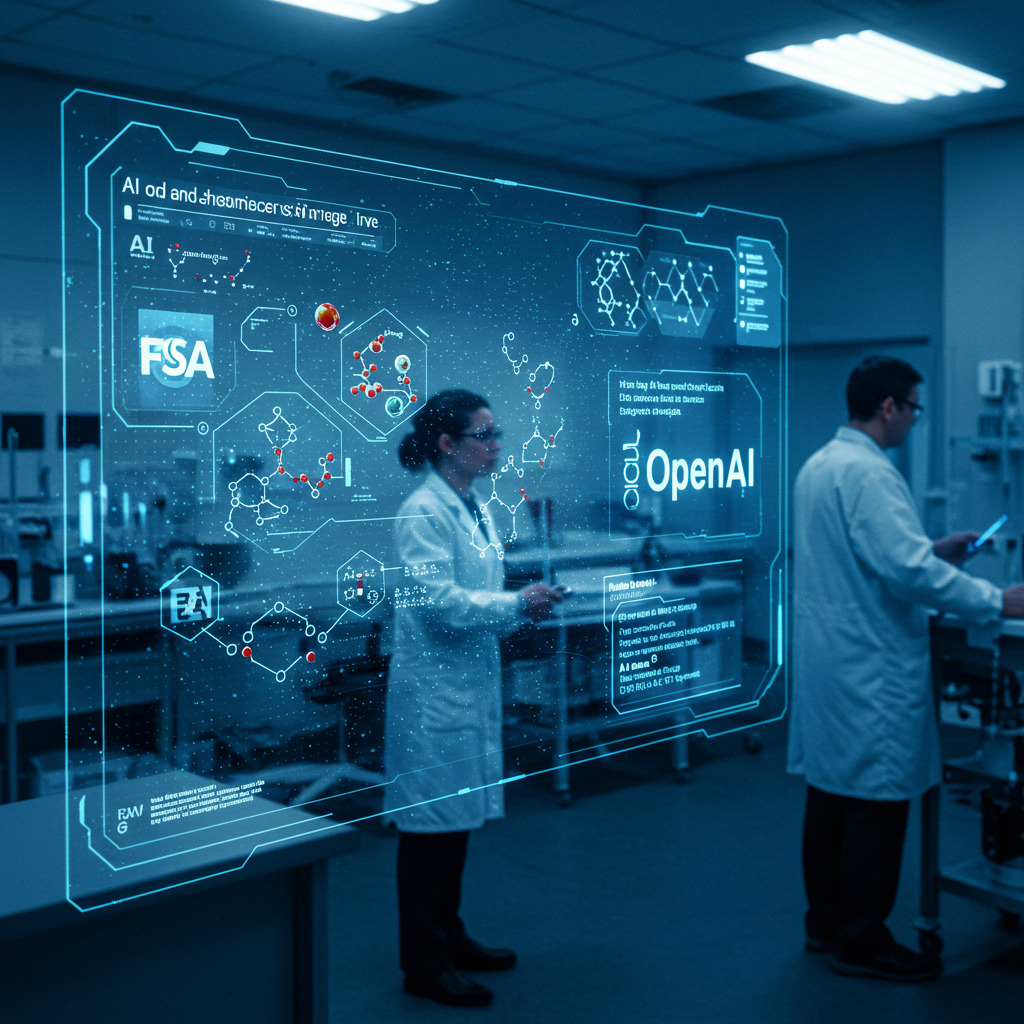 OpenAI×FDA：医薬品評価にAI活用へ – cderGPTプロジェクトで承認プロセス短縮を目指す