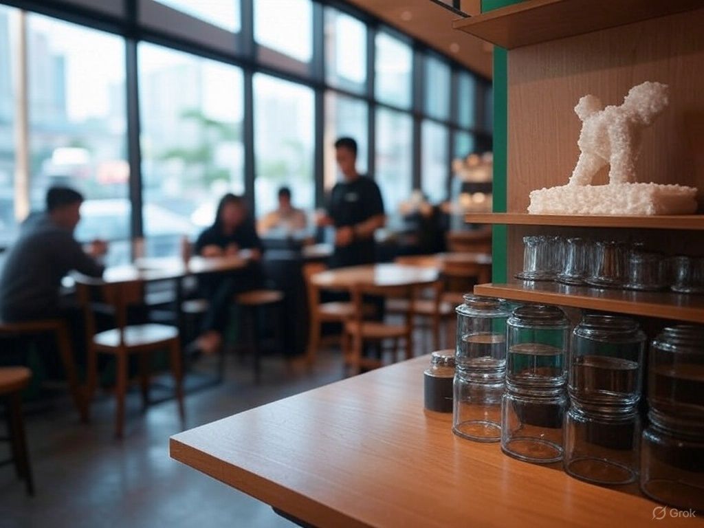 スターバックス、テキサス州に3Dプリント店舗を開設。ドライブスルー専用では初 – PERI/COBOD技術で建設、未来の店舗像を探る