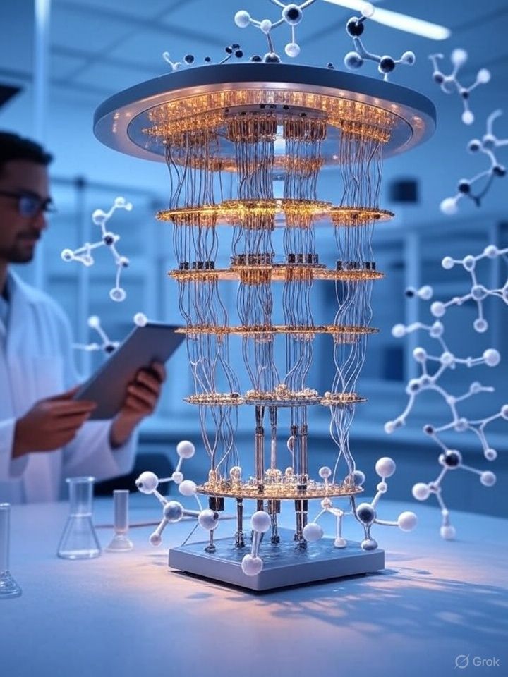 量子コンピュータで実在分子の超高速ダイナミクス解明に成功 – 新薬開発や材料科学に革命的進展