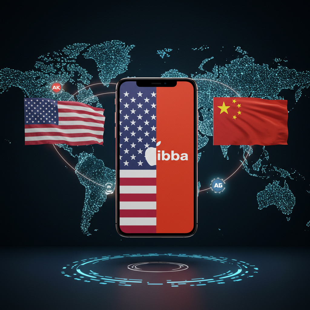 アップル・アリババのAI提携にトランプ政権が警鐘 – 米中テクノロジー覇権争いの最前線
