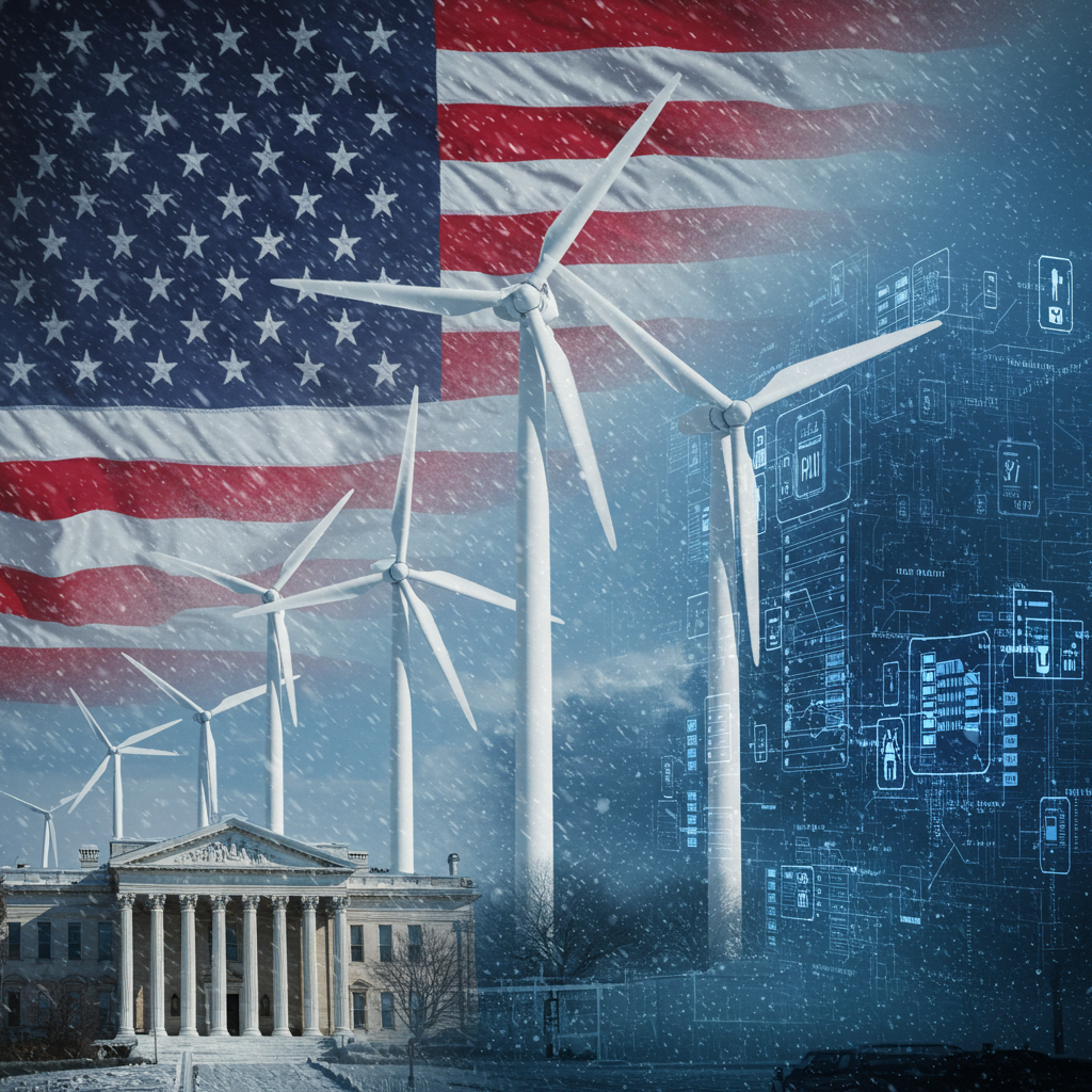 トランプ政権の風力発電凍結に17州が提訴：AI時代の電力需要と気候政策の衝突