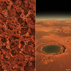 フェリハイドライトが明かす火星の赤い謎 湿潤な過去を示す新発見 - innovaTopia