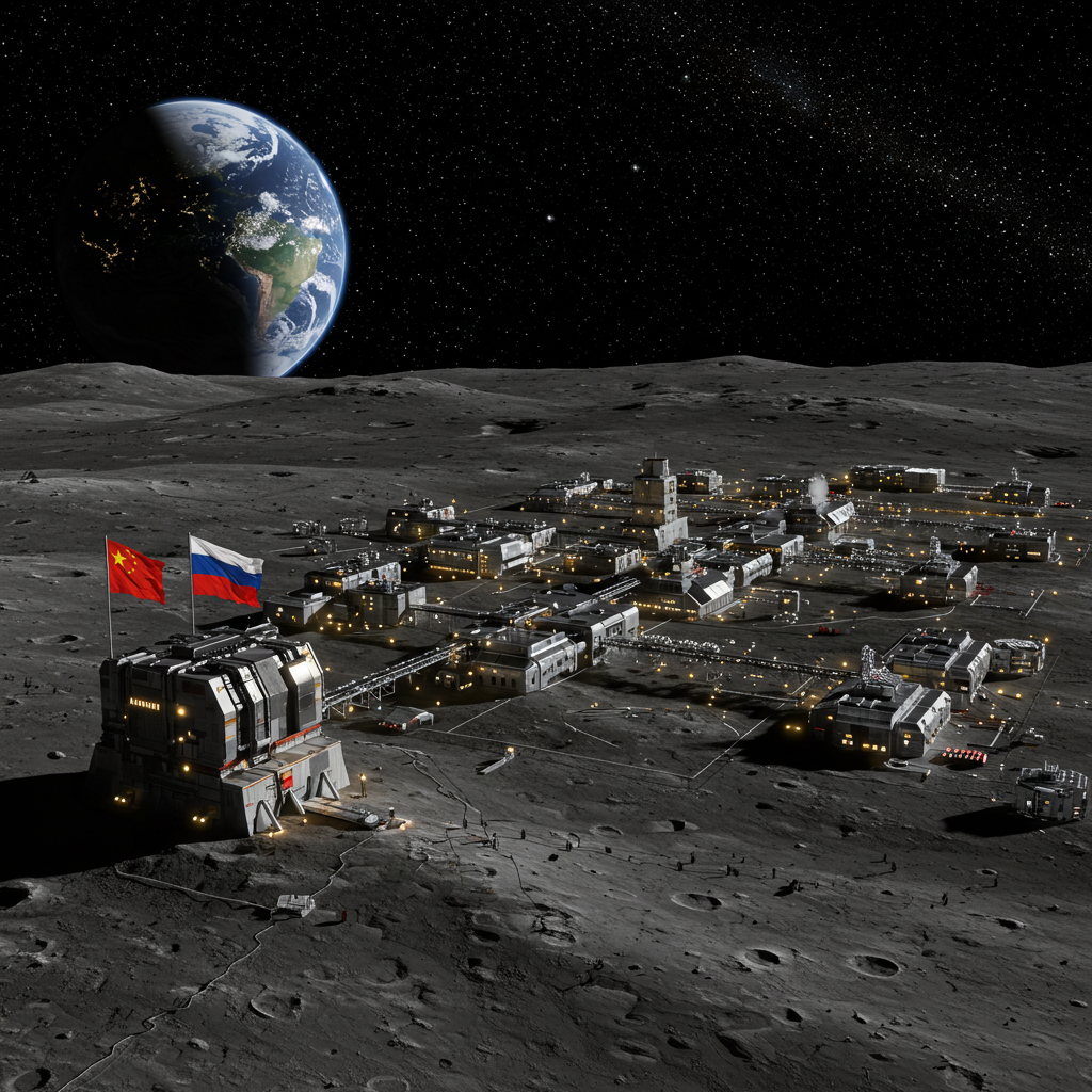 中国・ロシア、2036年までに月面原子力発電所建設へ – ディズニーランド級の国際月面研究ステーション計画が始動