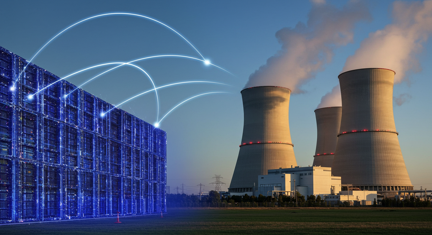 AI時代のエネルギー戦略：Meta、Constellationと提携し原子力発電活用