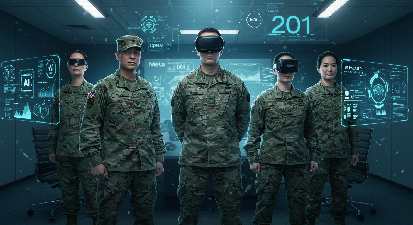 AI軍事利用の転換点｜米軍「部隊201」設立でシリコンバレー幹部が中佐任官