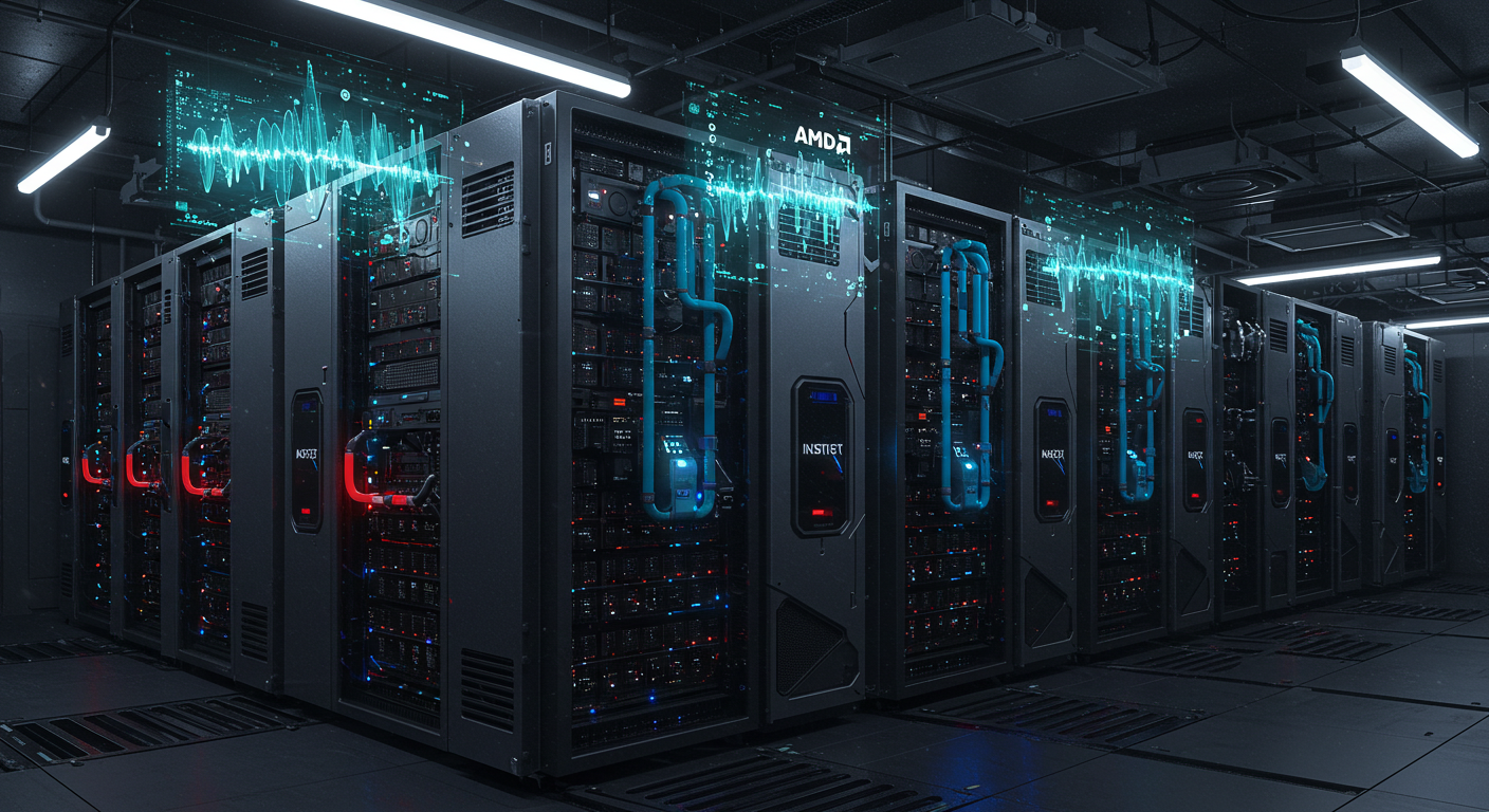 AMD Instinct MI350シリーズ発表、推論性能35倍向上でNvidia Blackwellに対抗｜CDNA 4アーキテクチャ採用