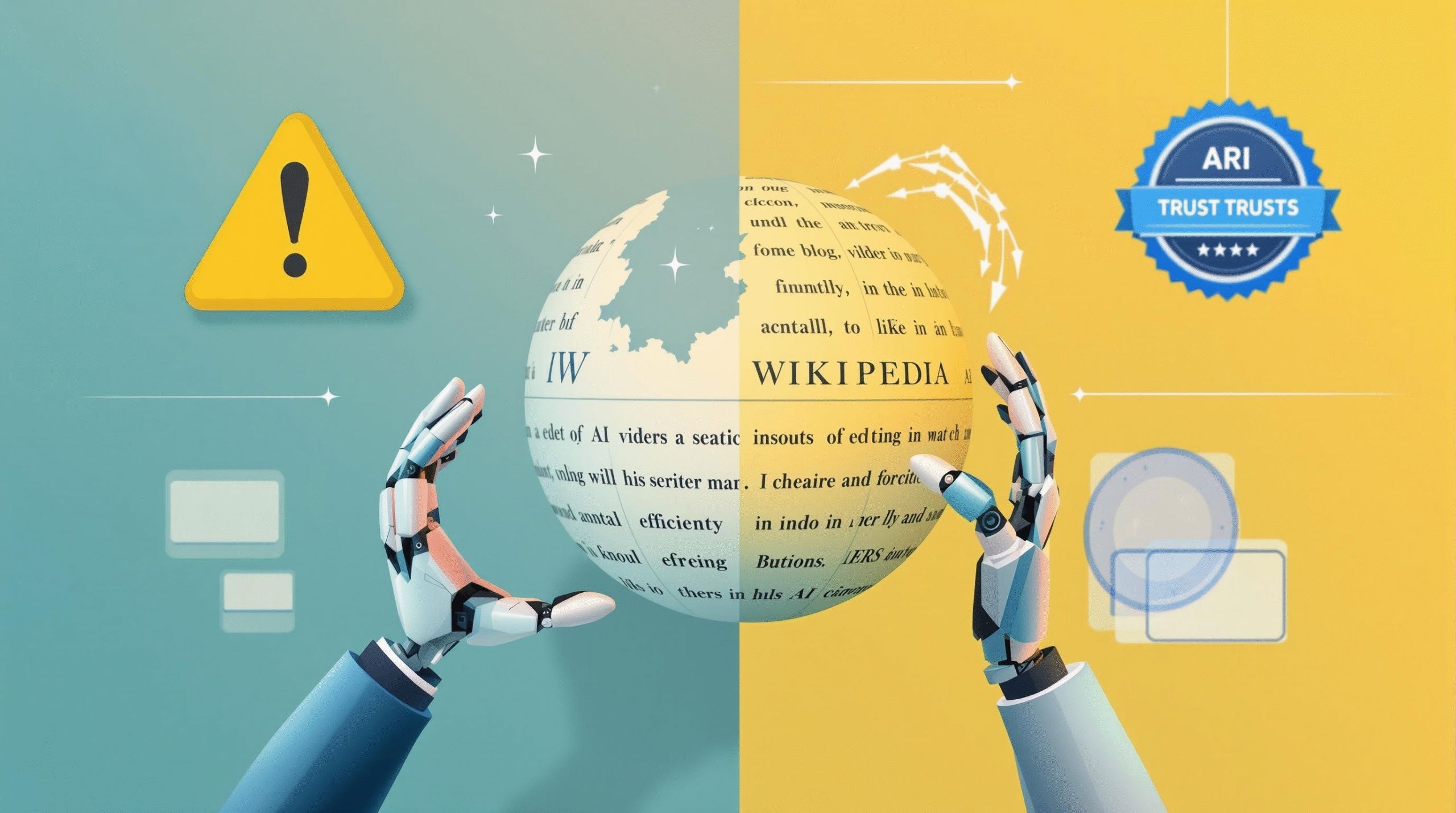 WikipediaがAI生成要約「シンプル記事要約」実験を一時停止 – 編集者の反発と集合知の未来