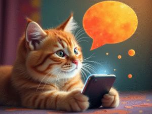 A_playful_cat_gazing_at_a_smartphone_with_a_vibran-1750400791757 - innovaTopia