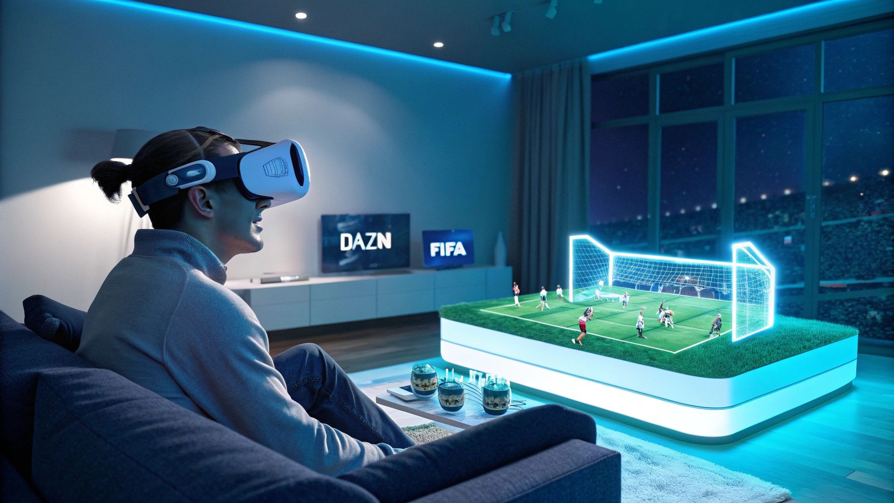 DAZN、Meta Quest向けFIFAクラブワールドカップVR視聴アプリを無料提供 – 3Dテーブルトップビューで全試合配信
