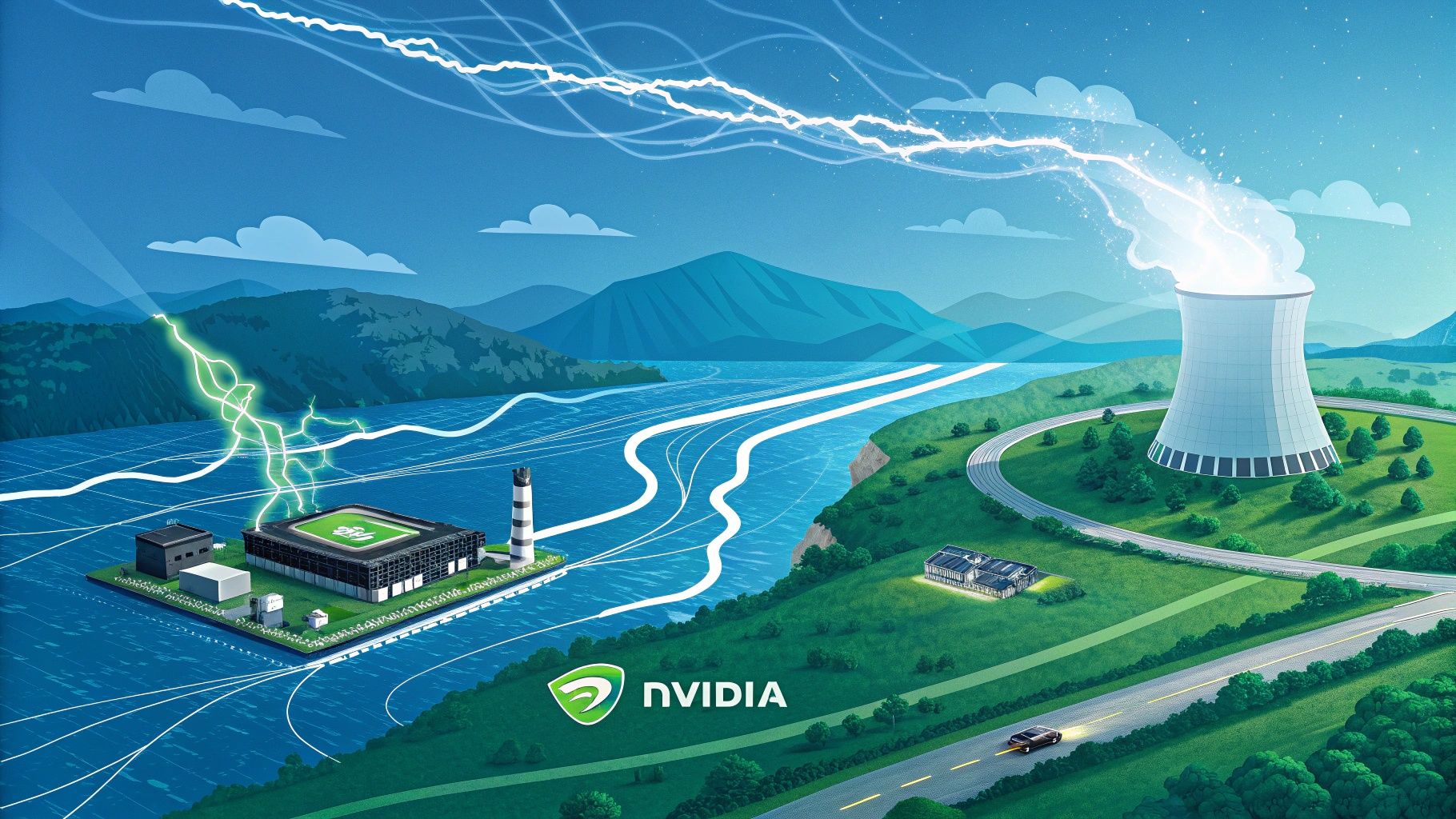 NVIDIA、TerraPowerに投資でSMR参入　AI電力需要でビル・ゲイツと6.5億ドル調達