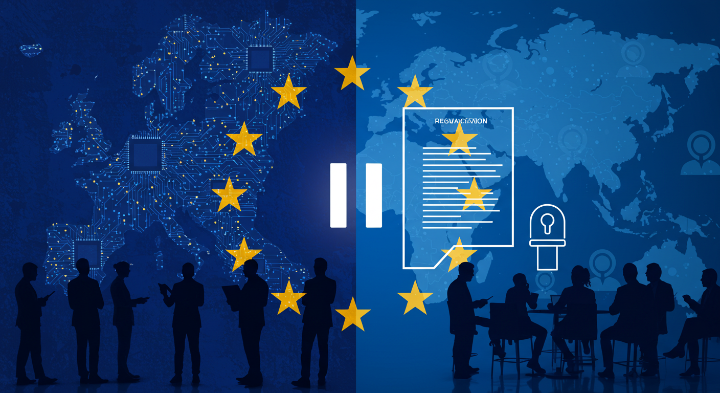 EU AI法一時停止の可能性、汎用AI規制の実務規範策定遅延で混乱拡大