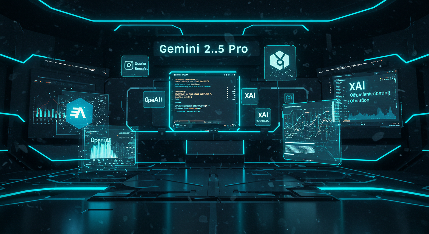 Gemini 2.5 Pro最新版がコーディング性能でDeepSeek R1・Grok 3を圧倒、WebDevArenaで首位獲得