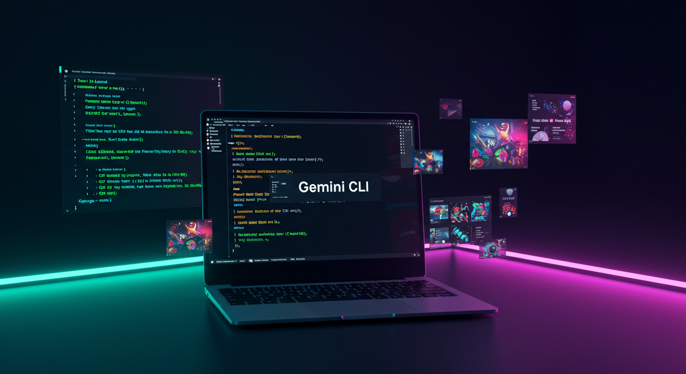 Gemini CLI発表Googleの最新AI開発ツールが完全無料ターミナルベースで画像動画生成も可能 - innovaTopia