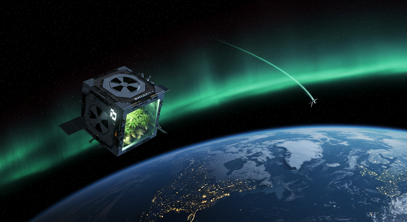 Genoplant Research Institute、大麻種子の宇宙実験で宇宙農業に新展開