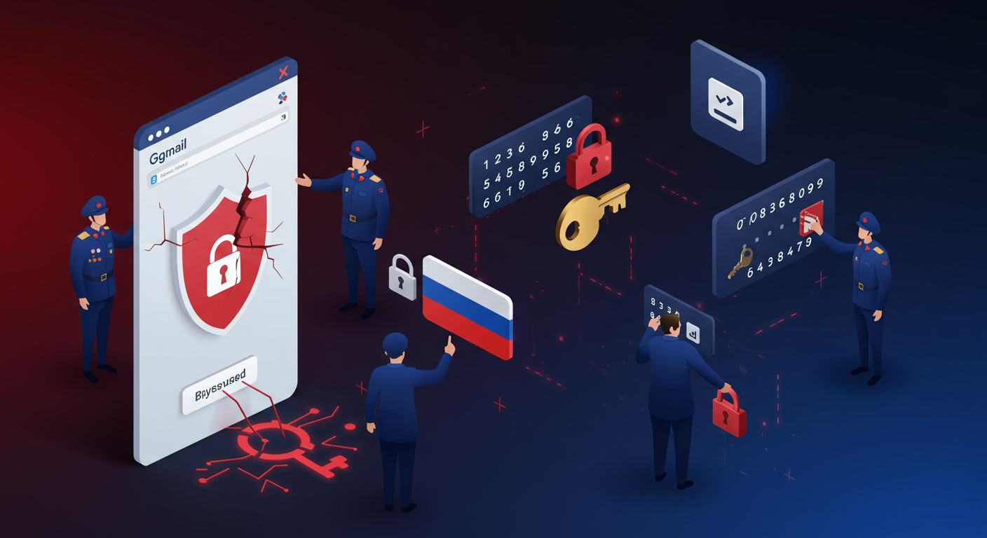 Googleアカウント乗っ取り新手法、ロシア国家支援グループがMFA突破に成功