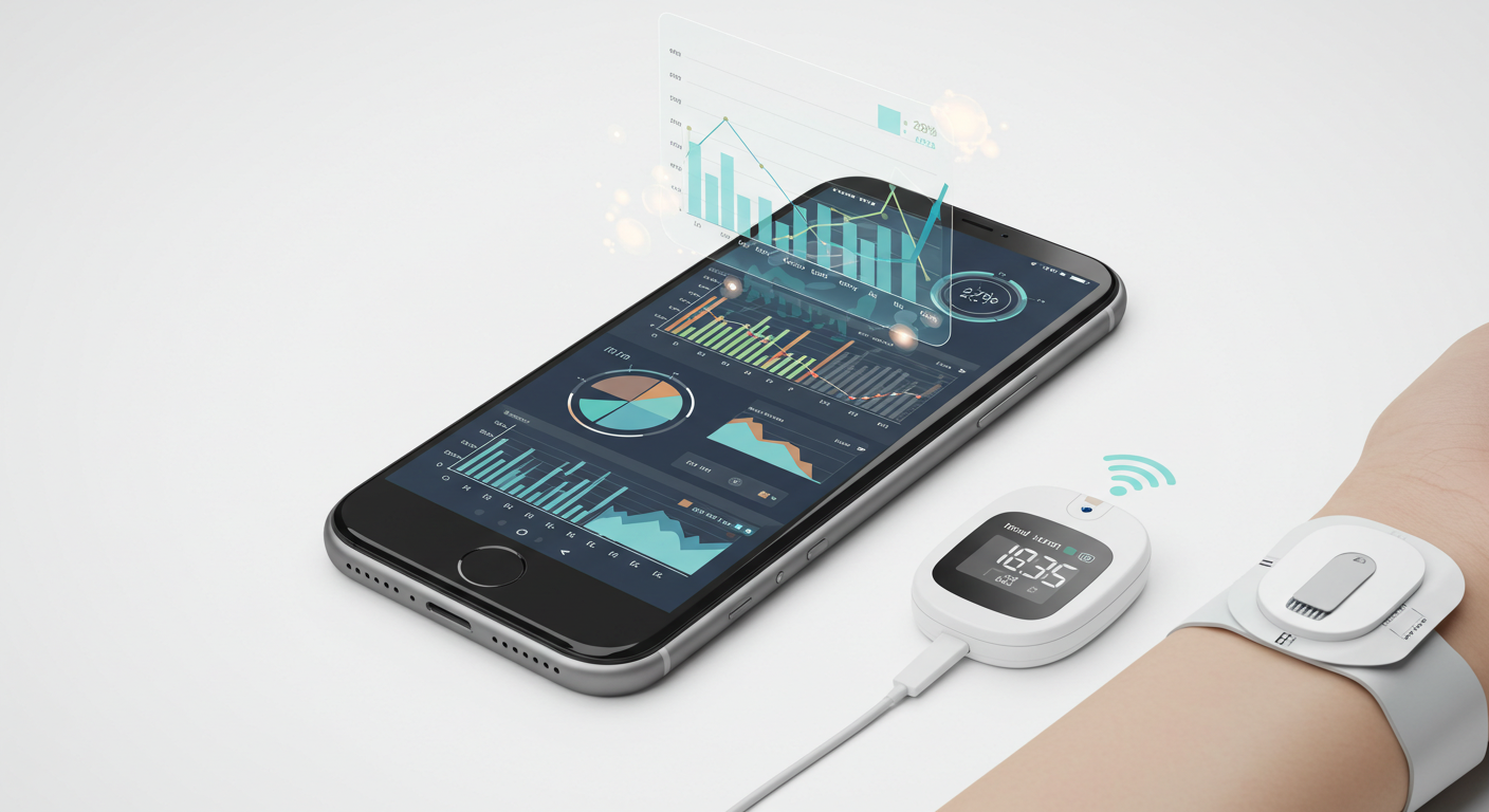 IBMとRoche、AI血糖値予測アプリ「Accu-Chek SmartGuide Predict」を共同開発 – 2時間先の血糖変動を96%精度で予測