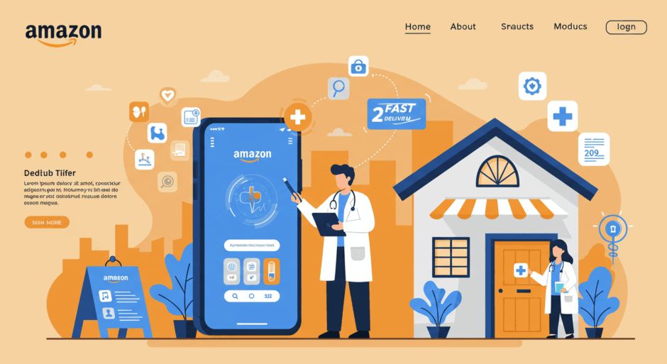 Amazon、インドで世界初の在宅診断サービス開始 – 60分でサンプル採取、6時間で結果提供