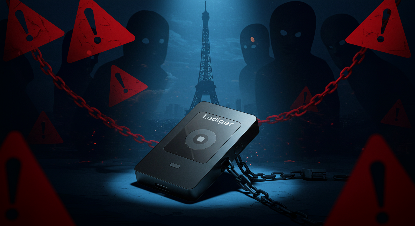 Ledgerハードウェアウォレットを狙った誘拐事件、フランスで暗号資産犯罪が深刻化