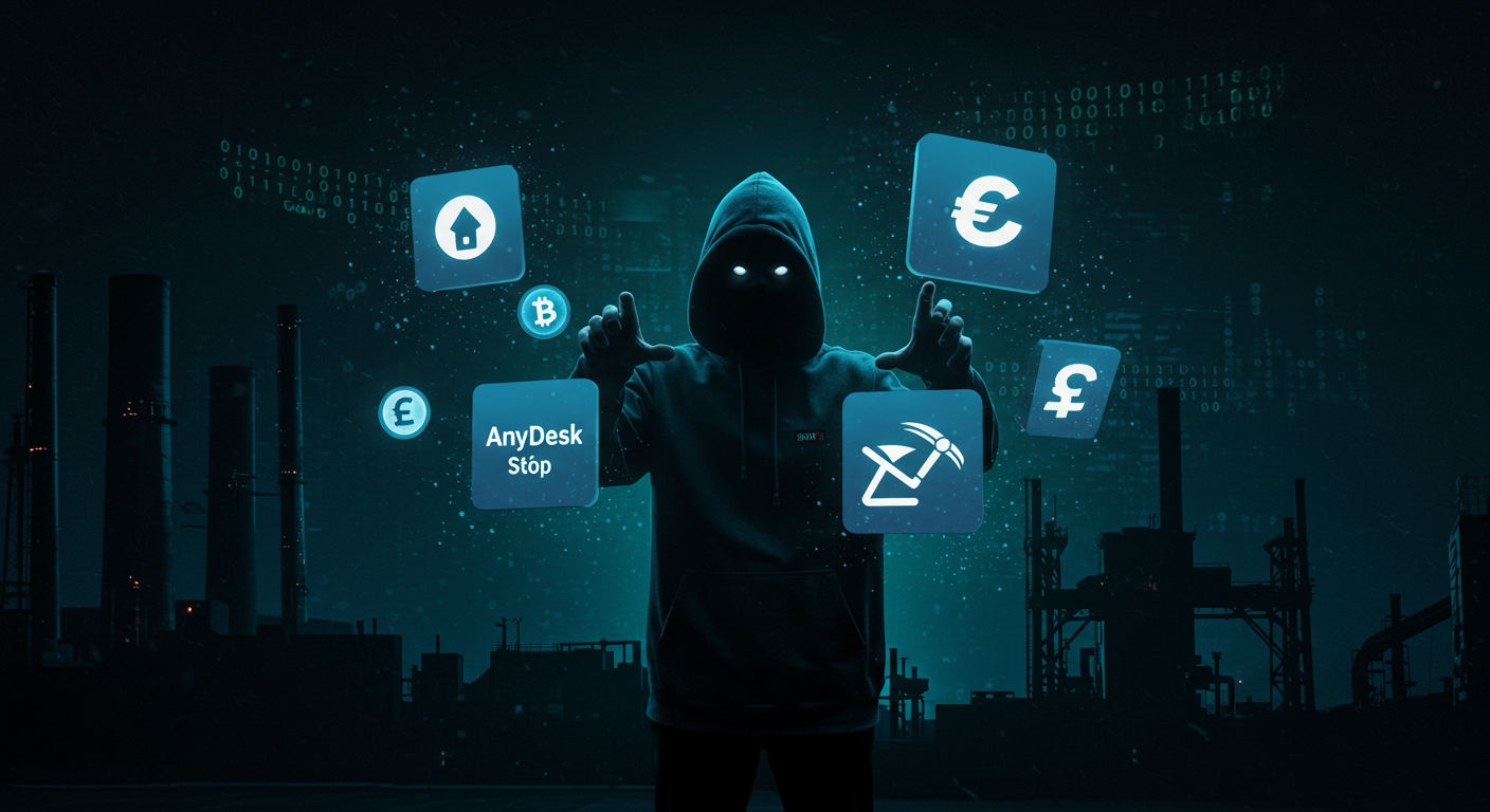 Librarian Ghouls APT、AnyDeskやXMRigを悪用してロシア企業を標的とした新たなサイバー攻撃を展開 – 正規ソフト悪用の巧妙な手口を解析
