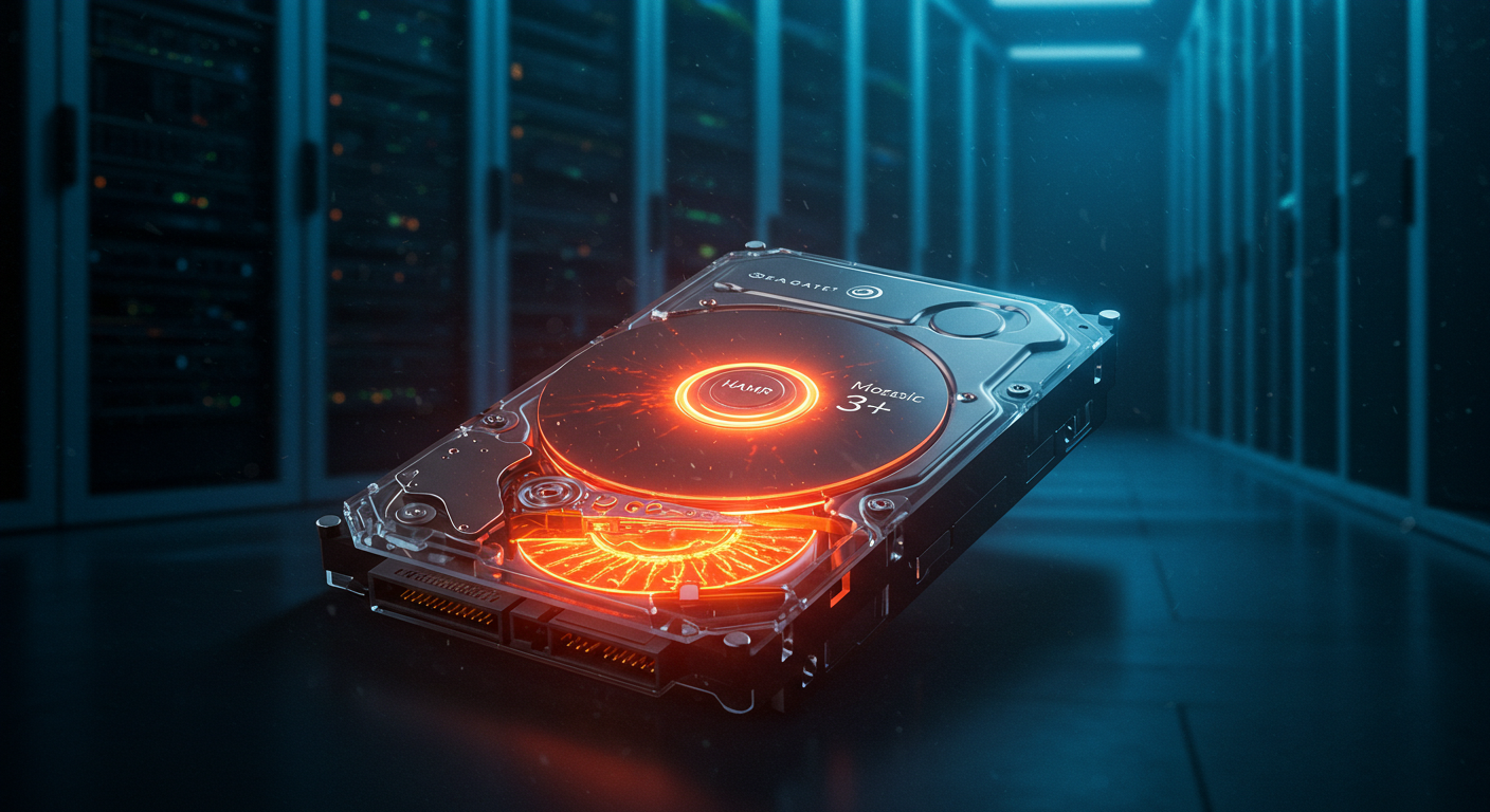 Seagate HAMR技術で100TBドライブへ：25年の開発を経て2030年実現目指す、Mozaic 4+は2026年出荷予定