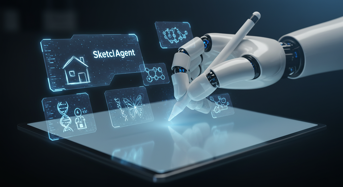SketchAgent：MIT CSAILが開発したAI描画システム、人間のように一筆一筆でスケッチを生成