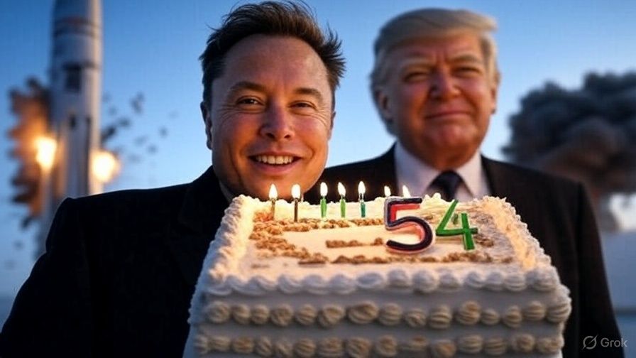 6月28日【今日は何の日？】「イーロン・マスク54歳の誕生日」天才か狂人か、それが問題です。ーAIが占う2025年下半期のイーロン