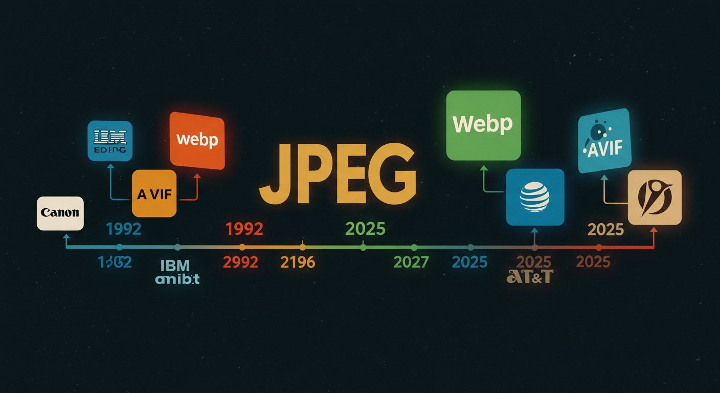 JPEG誕生30年、WebP・AVIFに対抗する画像圧縮技術の歴史と未来