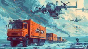 tatsu0256_Futuristic_military_operation_illustration_showing_mu_06d316fc-b808-400e-8bd0-11518d43a767 - innovaTopia
