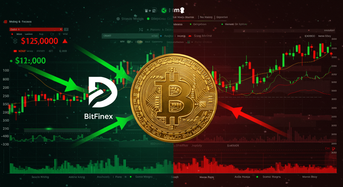 ビットコイン150,000ドル年末到達は可能か？Bitfinex強気予測vsテクニカル分析の警告で市場二極化
