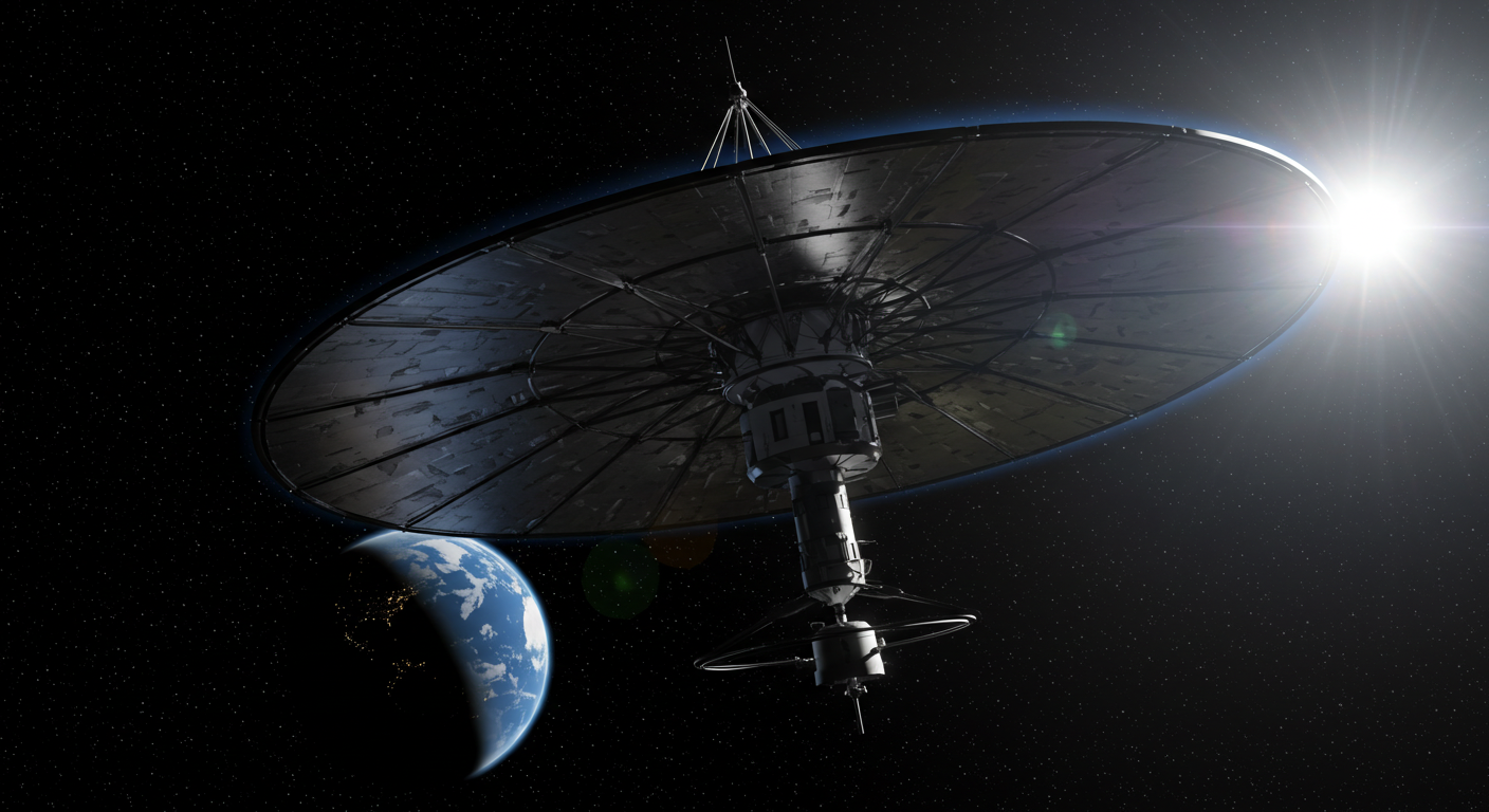 宇宙に「太陽パラソル」設置で気候変動対策へ – 1000万ドルの実証実験